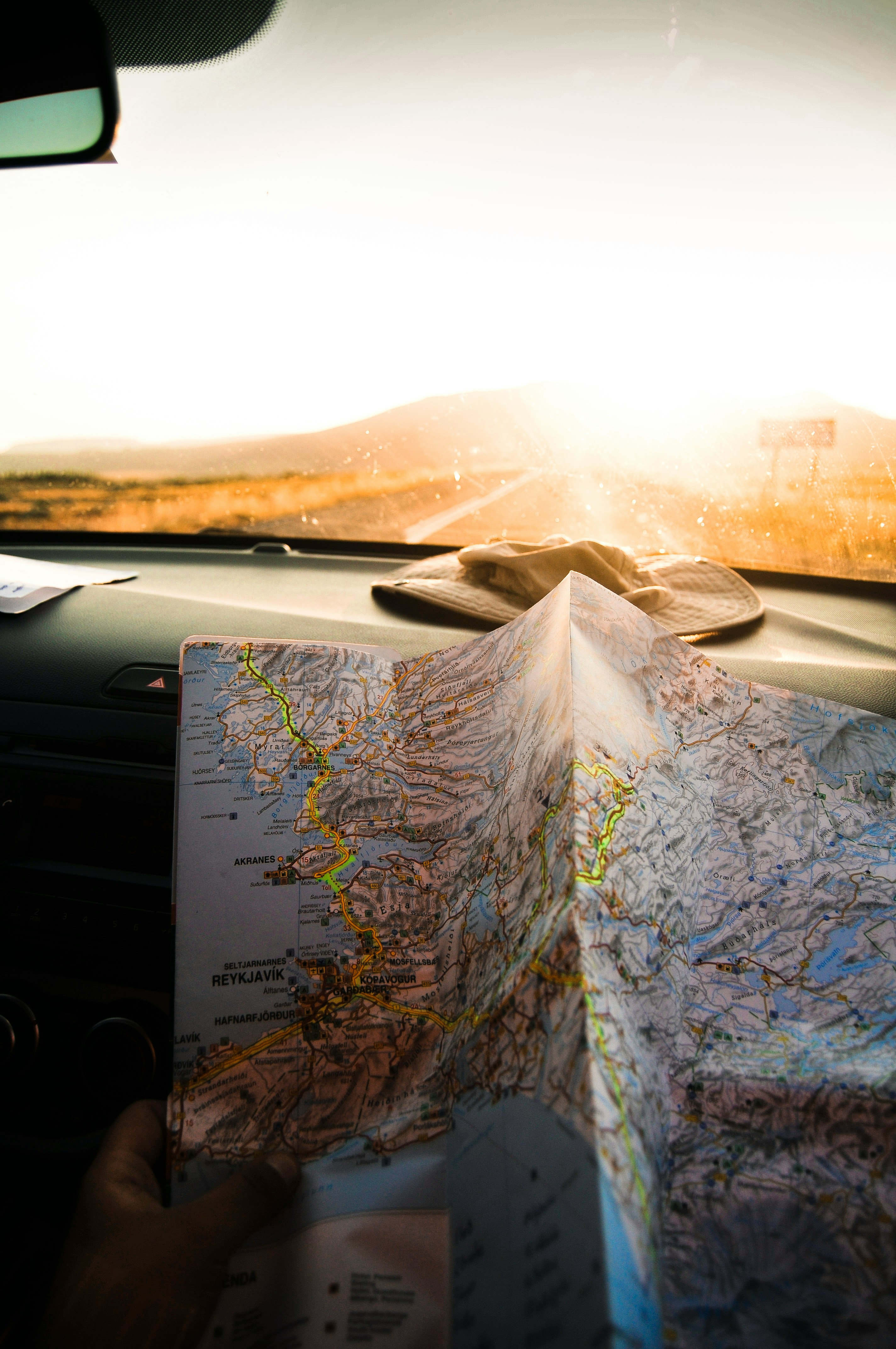 Open road